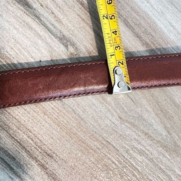 Talbots leather belt women’s small brown southwestern bohemian classiccore herit - Picture 6 of 10